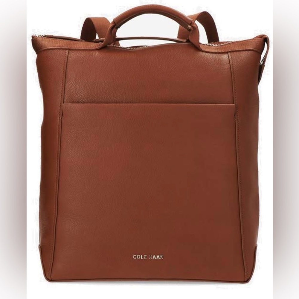 Coke Haan Leather Convertible Backpack